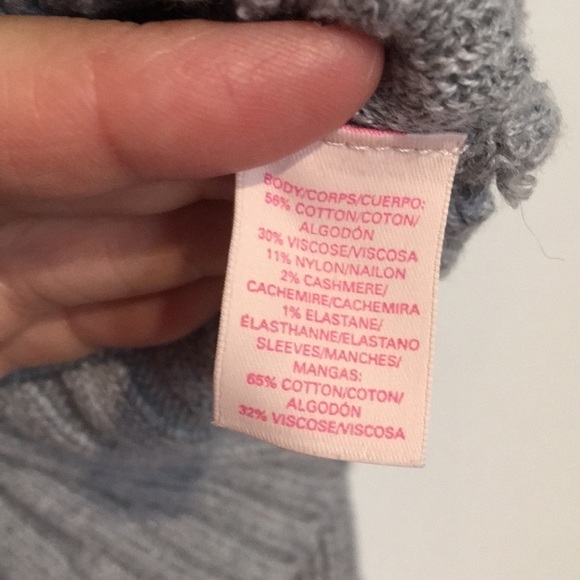 Victoria’s Secret cashmere blend zip up sweater - Picture 4 of 4